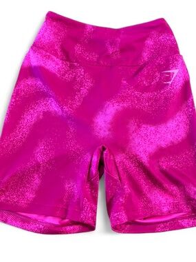 Gymshark High-Waist Pink Biker Shorts